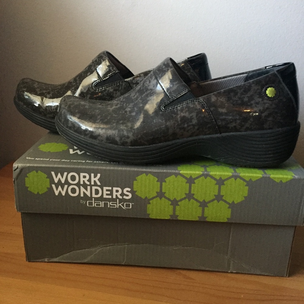 Dansko Work Wonders Slip On Clogs